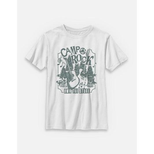 Camp Rock Own the Stage T Shirt WHITE