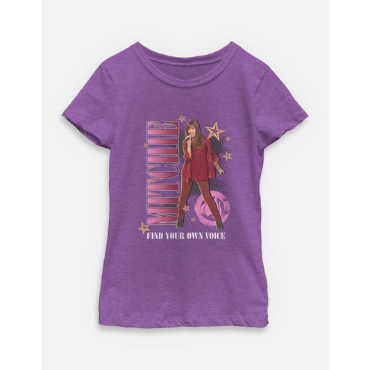 Kids Camp Rock Mitchie Purple T Shirt BERRY