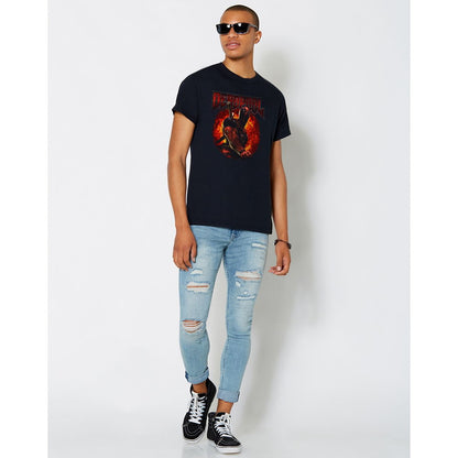 Deadpool Explosion T Shirt - Marvel BLACK