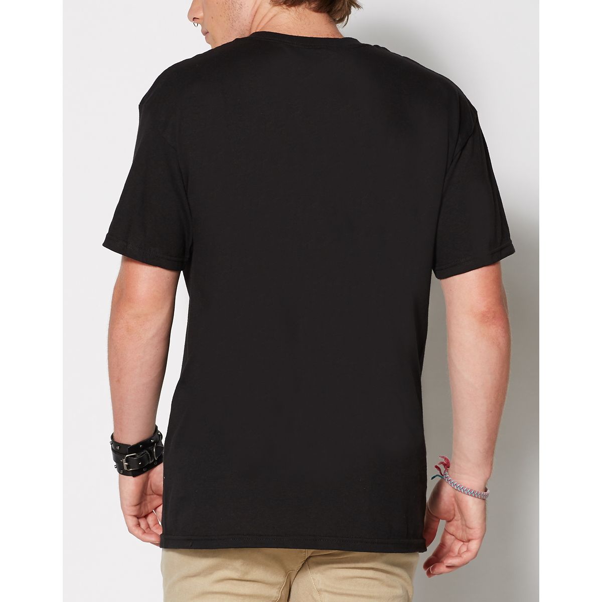 Neon Rick and Morty T Shirt BLACK