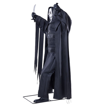 6 Ft 8 In Ghost Face Animatronic MULTI-COLOR