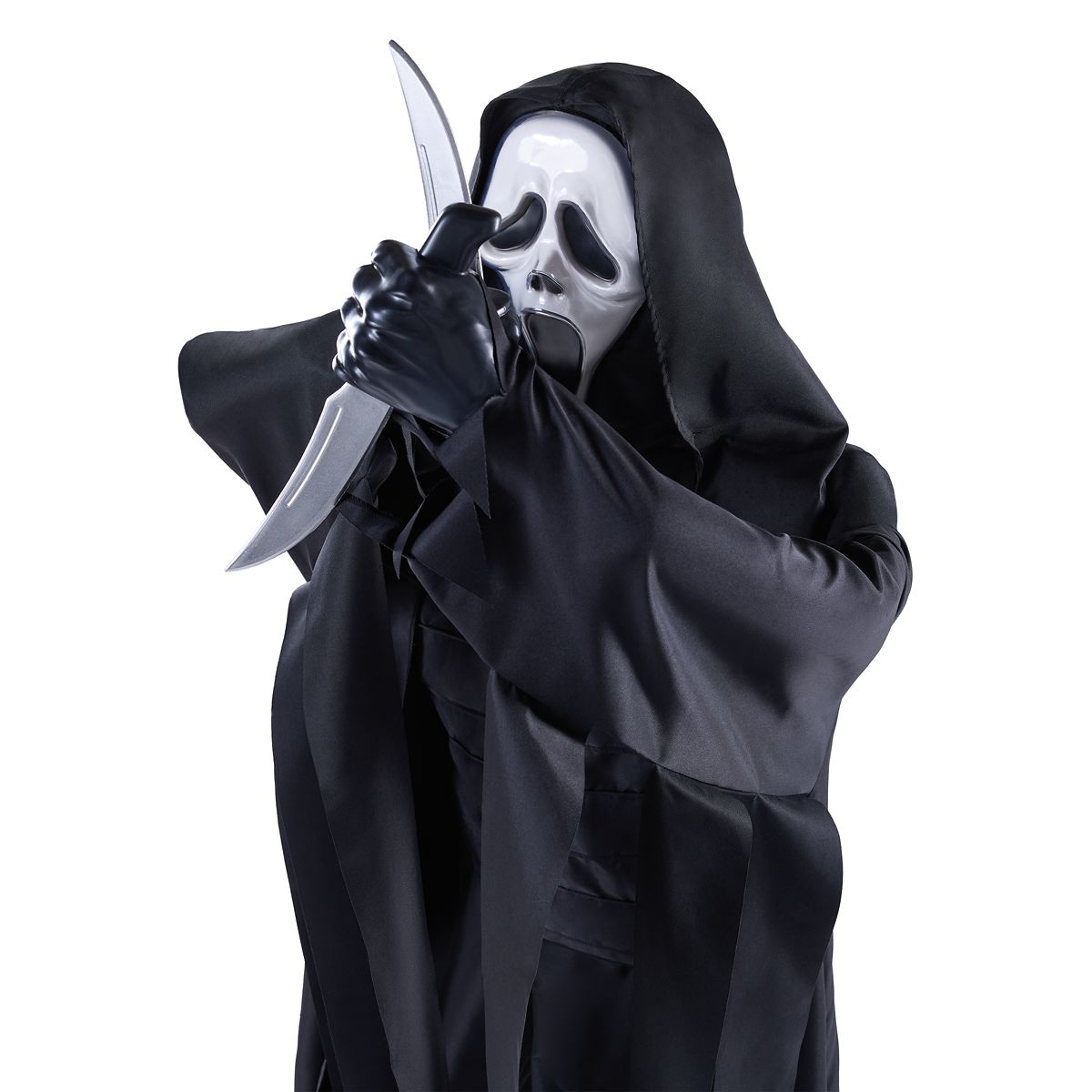 6 Ft 8 In Ghost Face Animatronic MULTI-COLOR