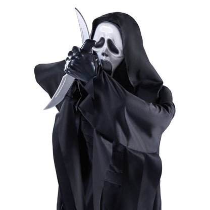 6 Ft 8 In Ghost Face Animatronic MULTI-COLOR