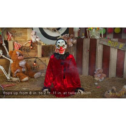 2 Ft 11 In Dead Humor Animatronic MULTI-COLOR