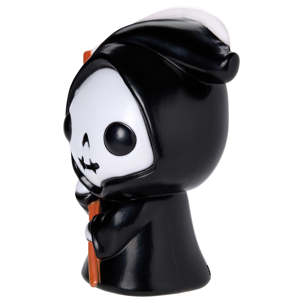 6.6" Light-Up Blow Mold Reaper BLACK