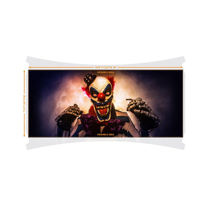 Creepy Carney Garage Double Door Cover MULTI-COLOR