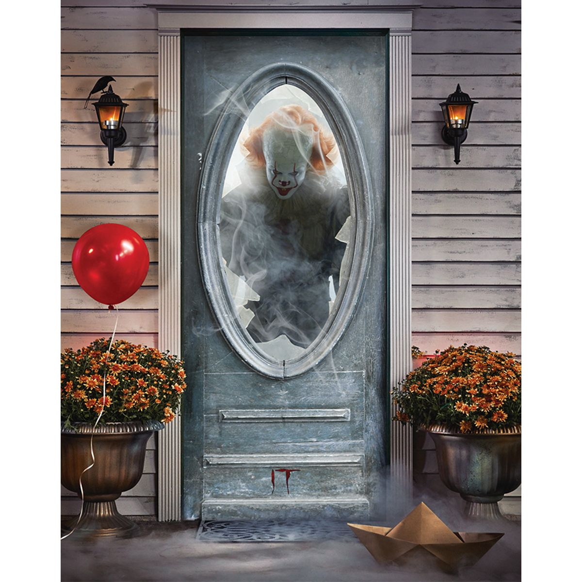 Pennywise Door Cover - It MULTI-COLOR