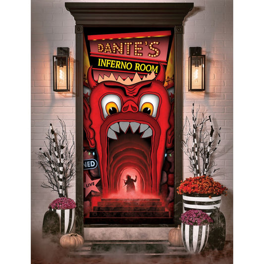Dante's Inferno Room Door Cover - Beetlejuice MULTI-COLOR