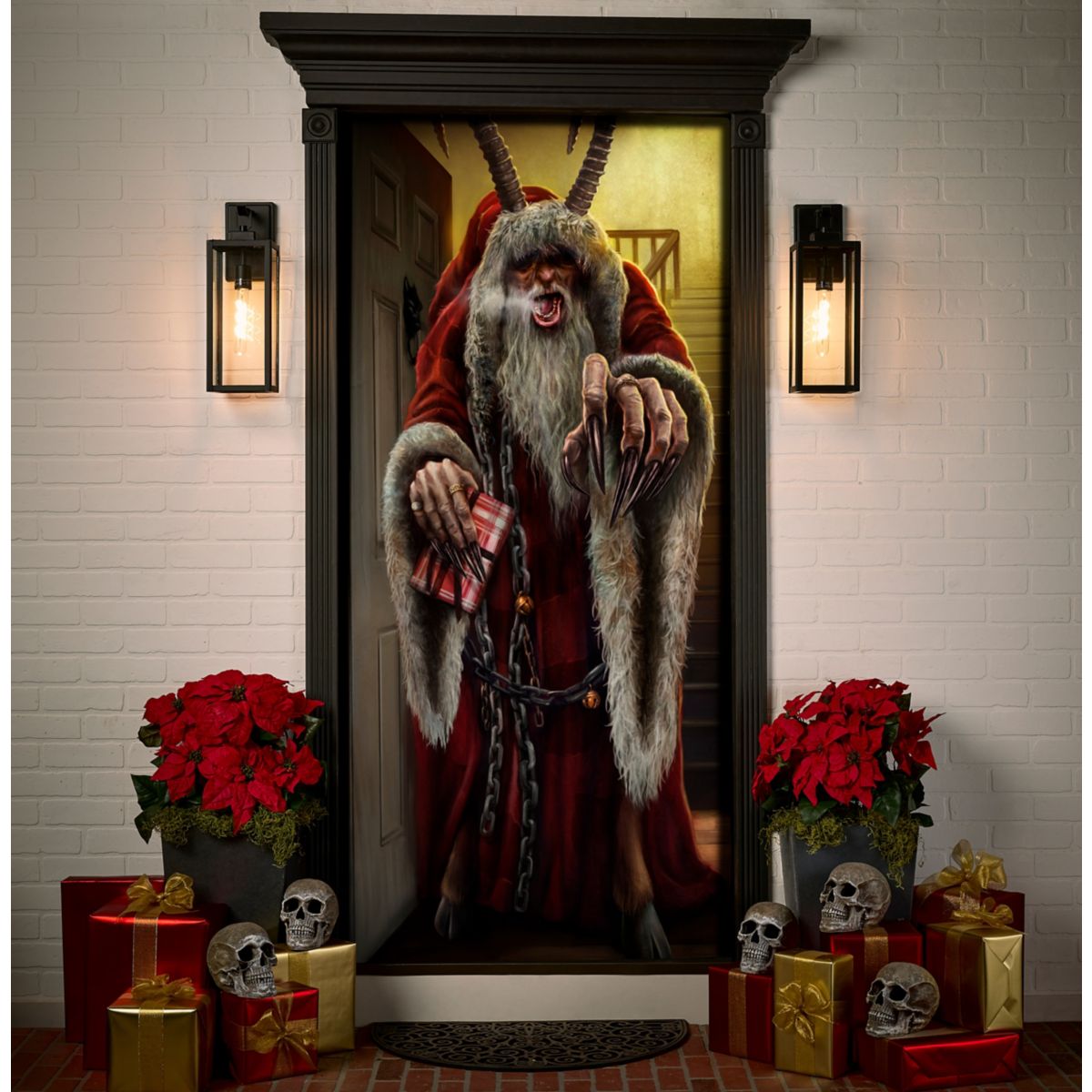 Krampus Door Cover MULTI-COLOR