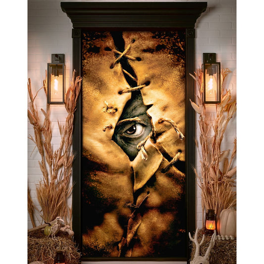 Jeepers Creepers Door Cover MULTI-COLOR