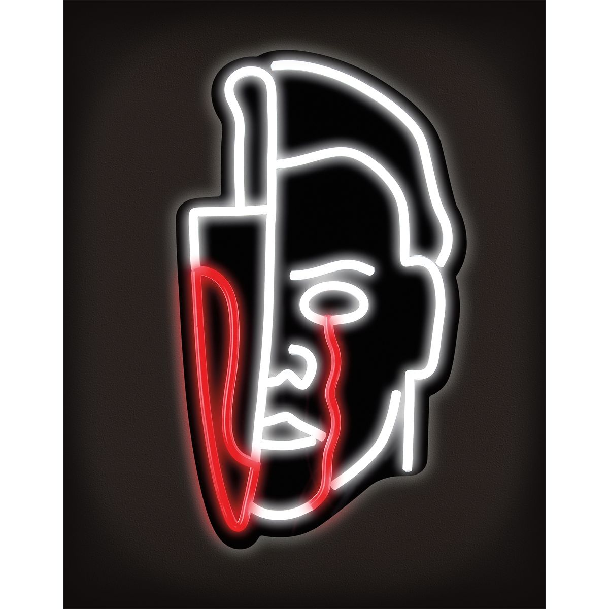 Michael Myers Neon LED Light-Up Sign - Halloween RED
