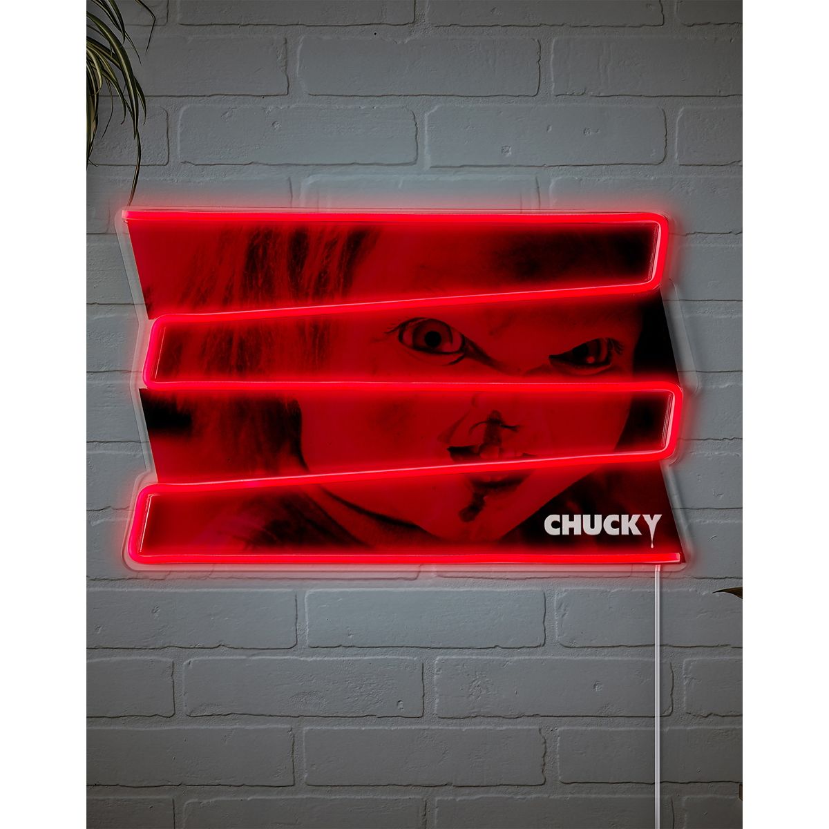 Chucky Neon LED Light-Up Sign RED