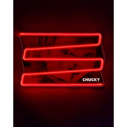 Chucky Neon LED Light-Up Sign RED