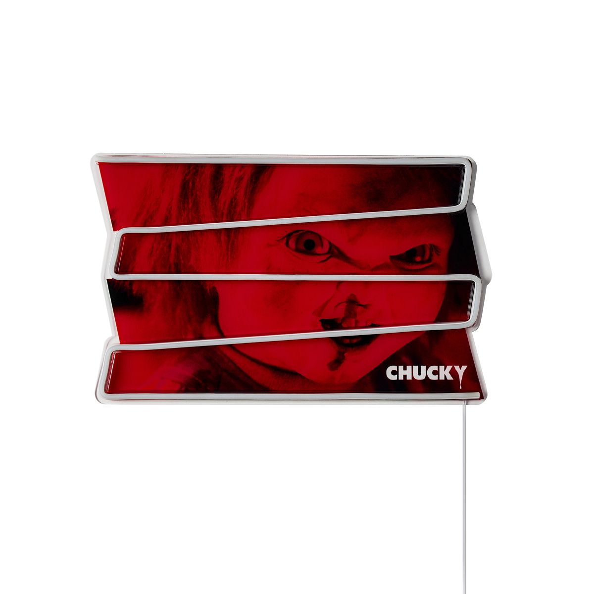 Chucky Neon LED Light-Up Sign RED