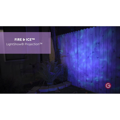 Blue Green Fire and Ice Light Projector MULTI-COLOR