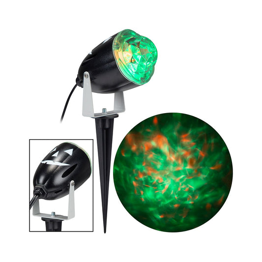 Orange Green Fire and Ice Light Projector GREEN