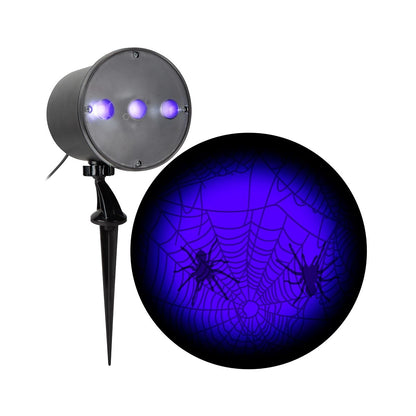 Cascading Spider Web Light Projector BLACK