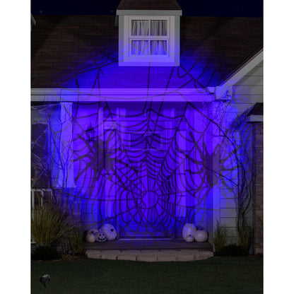Cascading Spider Web Light Projector BLACK