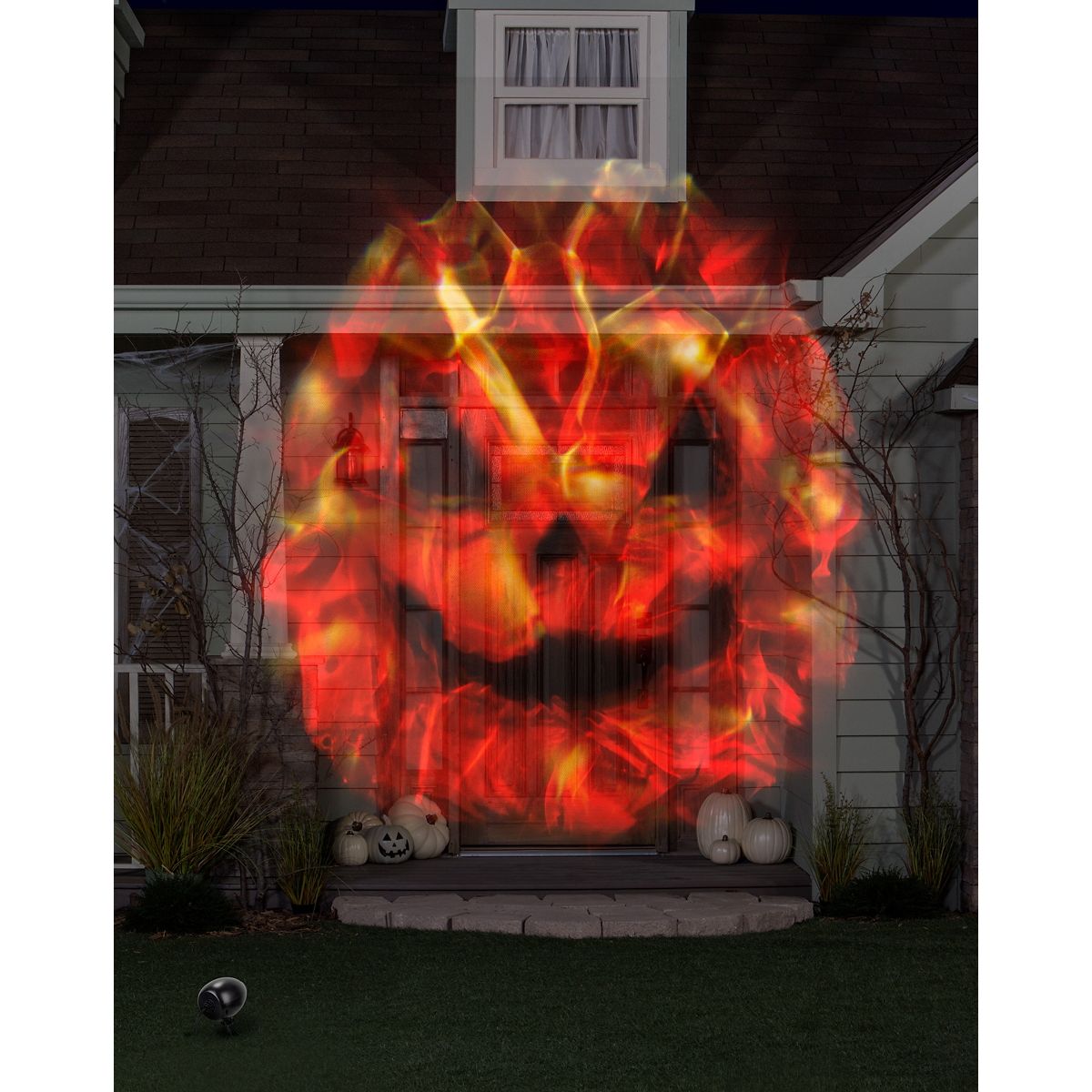 Pumpkin Fire and Ice Light Projector ORANGE