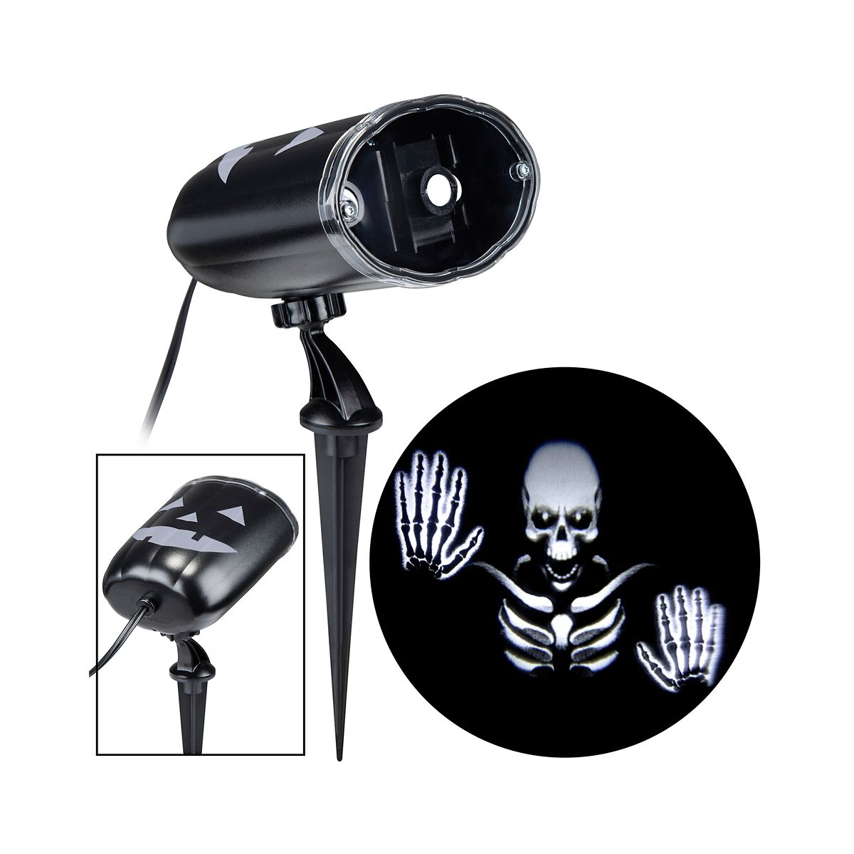 Skeleton Creeper Light Projector WHITE