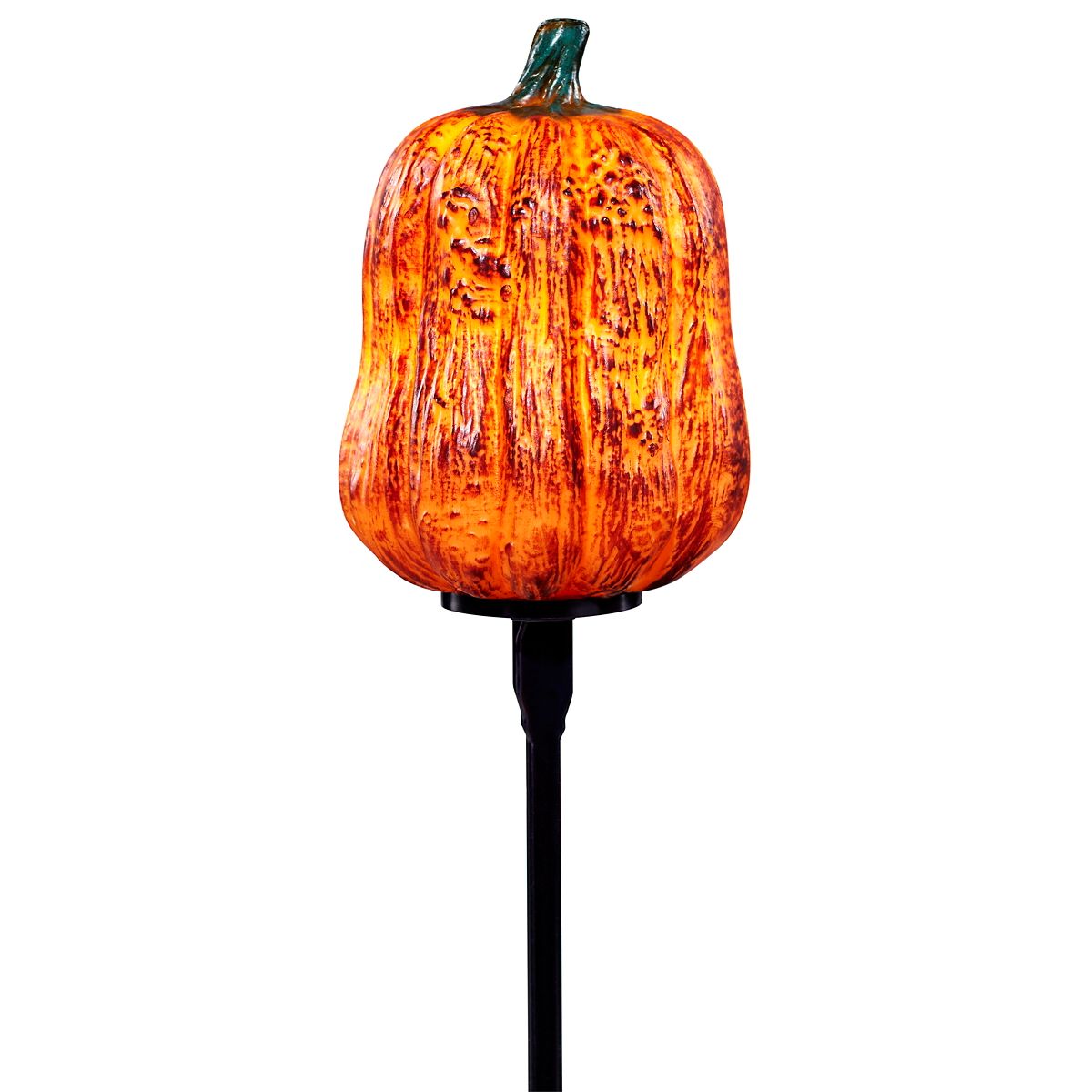 Light-Up LED Spooky Pumpkin Pathway Markers ORANGE
