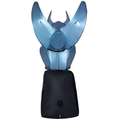 5 Ft Light-Up Gargoyle Inflatable Decoration BLACK/GRAY