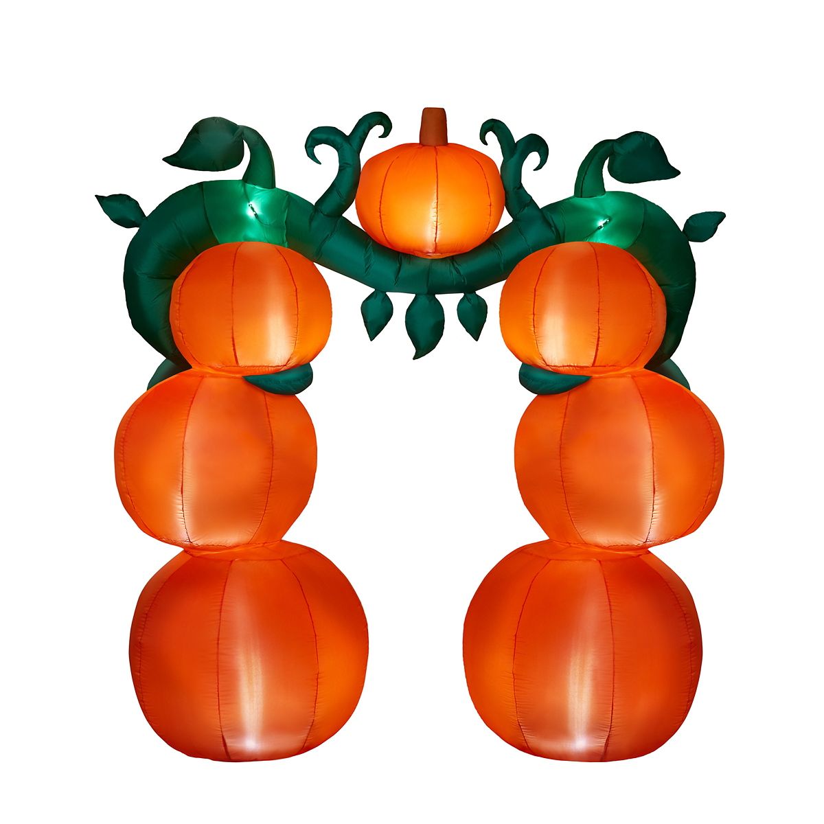 9 Ft Light-Up Jack-O'-Lantern Archway Inflatable Decoration ORANGE