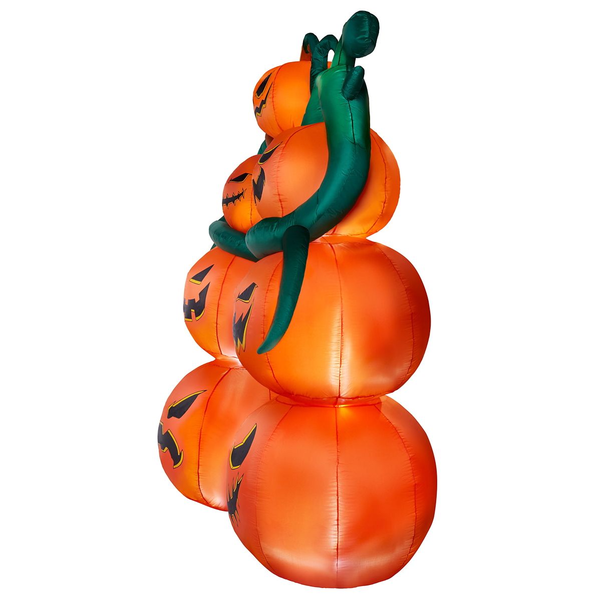 9 Ft Light-Up Jack-O'-Lantern Archway Inflatable Decoration ORANGE