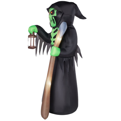 8 Ft Grim Reaper Light-Up Inflatable Decoration