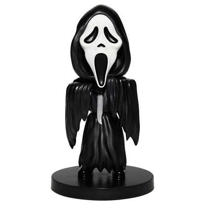 Ghost Face Lawn Gnome BLACK AND WHITE