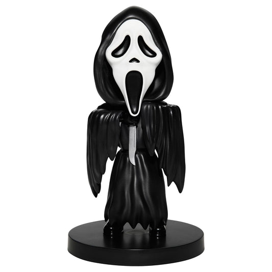 Ghost Face Lawn Gnome BLACK AND WHITE