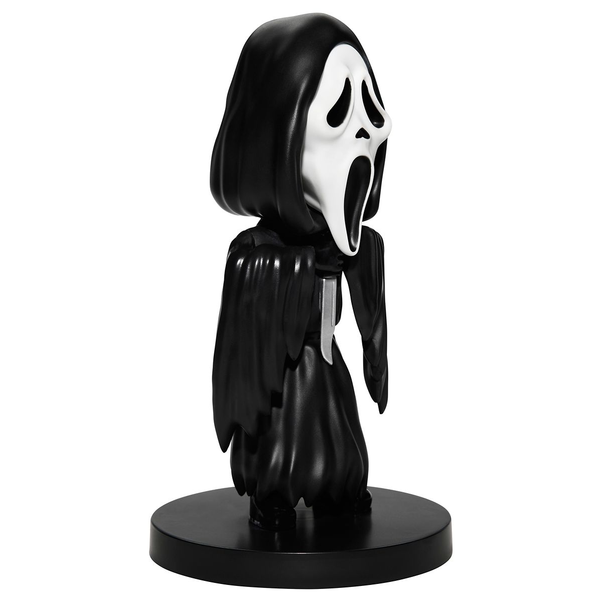 Ghost Face Lawn Gnome BLACK AND WHITE