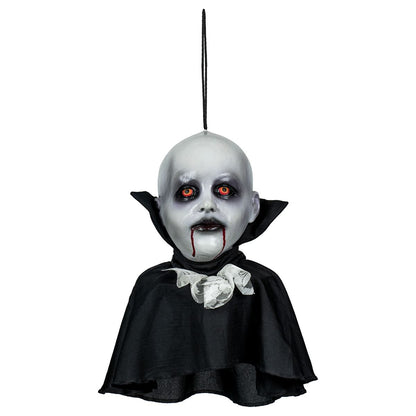 Hanging Vampire Bust Static Prop MULTI-COLOR