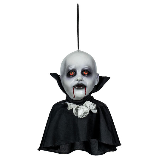 Hanging Vampire Bust Static Prop MULTI-COLOR
