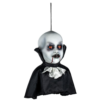 Hanging Vampire Bust Static Prop MULTI-COLOR