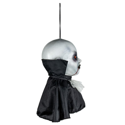 Hanging Vampire Bust Static Prop MULTI-COLOR