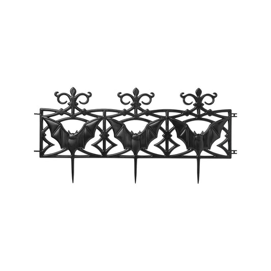 Bat Lawn Stake Edges - 3 Pack BLACK