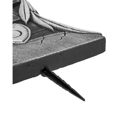 26 Inch Albie Baque Grim Reaper Tombstone BLACK AND WHITE