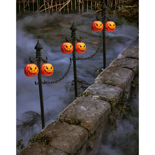 Jack-O-Lantern Lawn Stakes MULTI-COLOR
