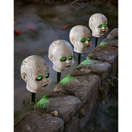 Light-Up LED Cracked Doll Pathway Markers