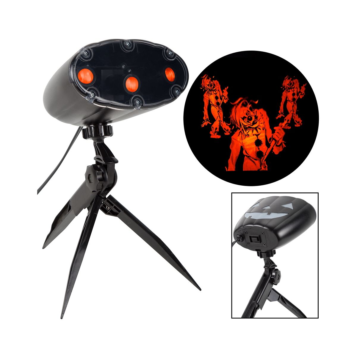 LED Clown Projection Spotlight