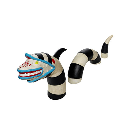 Ground Breaking Beetlejuice Sandworm Prop BLACK / MULTI