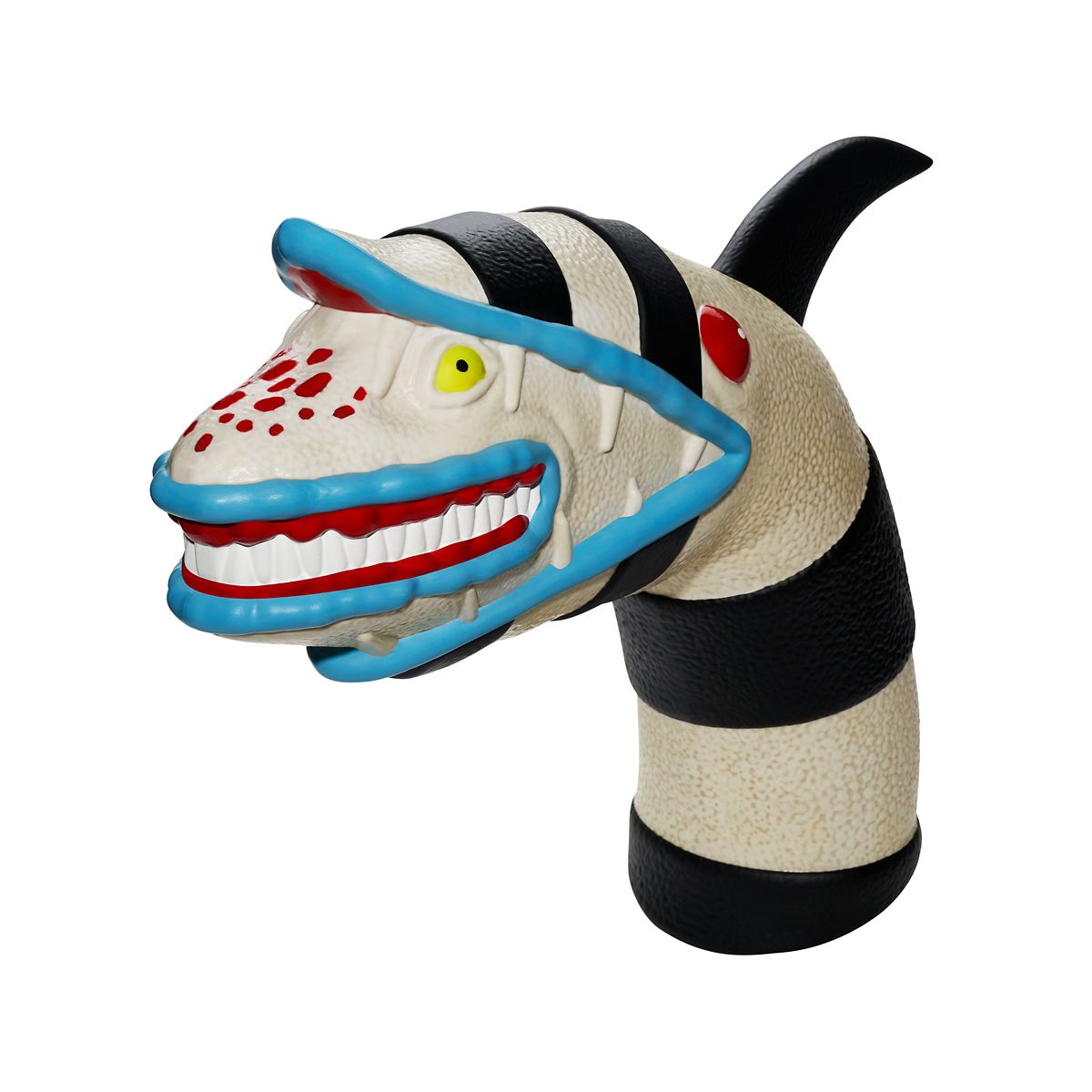 Ground Breaking Beetlejuice Sandworm Prop BLACK / MULTI