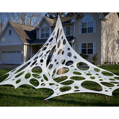 25 Ft Wicked Webbing Panel Decoration WHITE