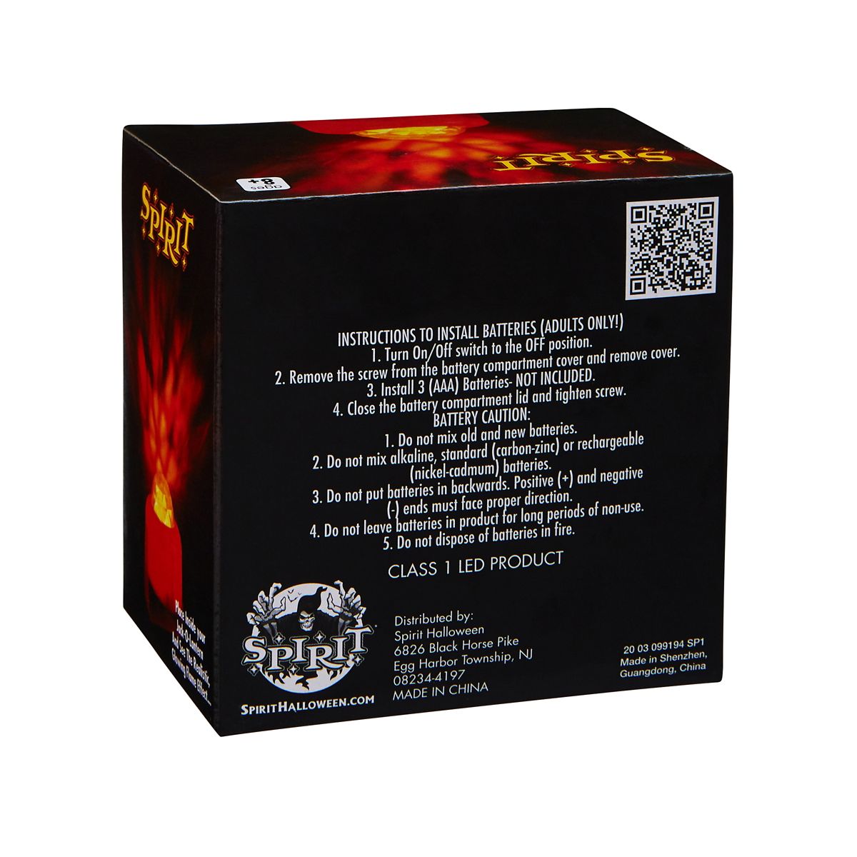 Flaming Pumpkin Lite
