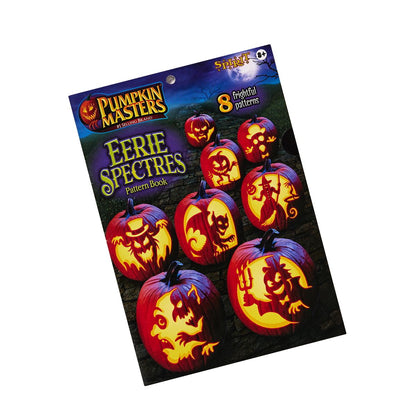 Eerie Specters Pumpkin Stencil Book