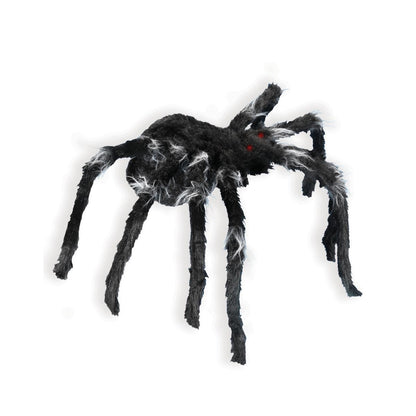 21 In LED Black Jumping Spider Animatronic BLACK