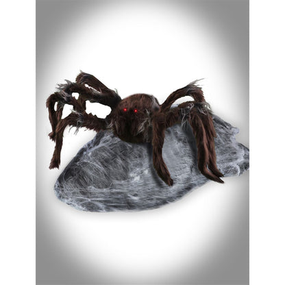 21 In LED Brown Jumping Spider Animatronic BROWN