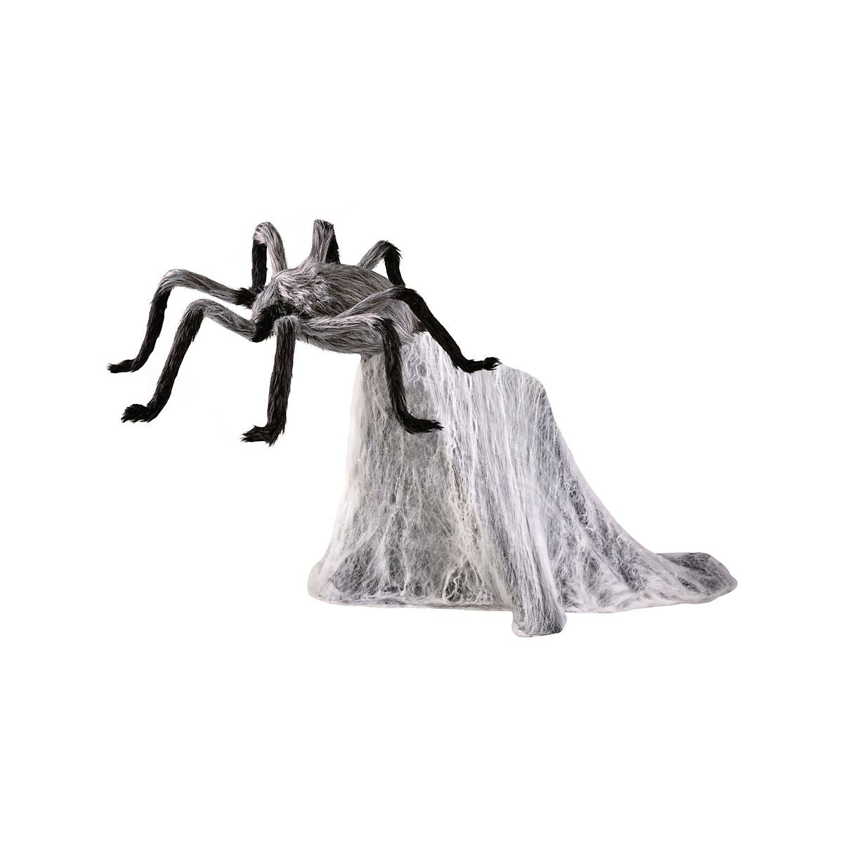 21 In LED Gray Jumping Spider Animatronic GRAY