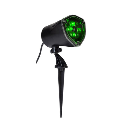 Whirl-A-Motion LED Green Spiders Projection Spot Light GREEN